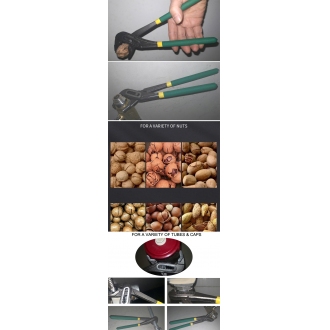 Water Pump Plier & Heavy Duty Pecan Walnut Opener Nut Cracker