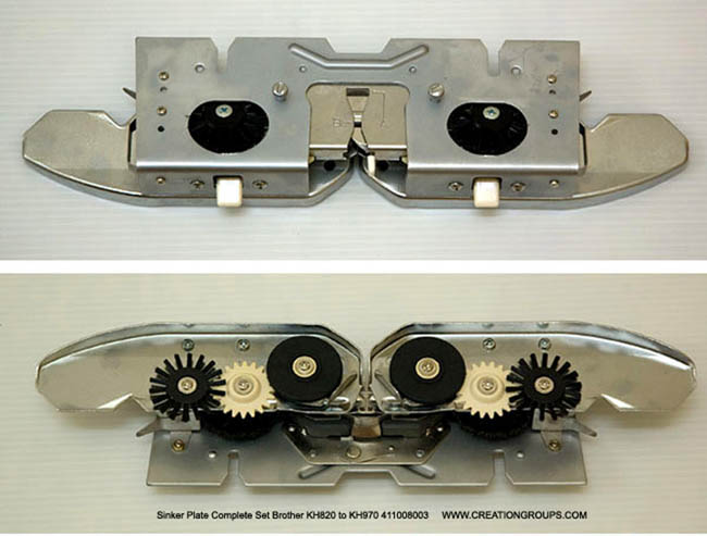 Sinker Plate Complete Set for Brother Knitting Machine KH820 KH860 KH868 KH970 