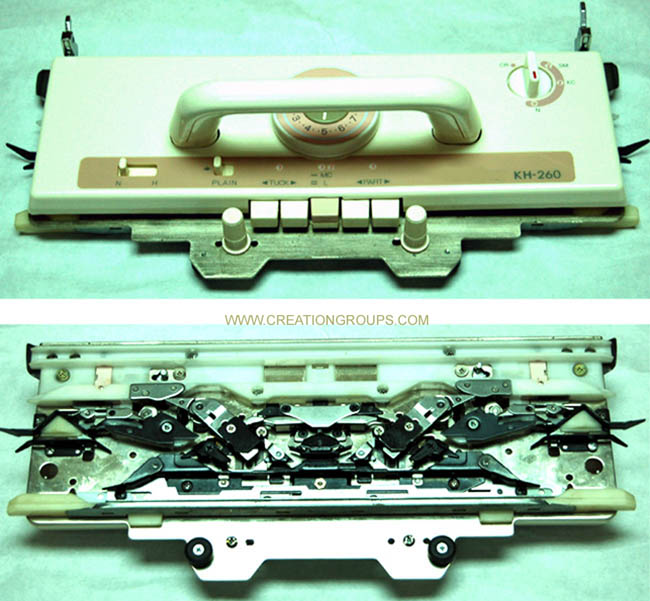 K Carriage Complete Set for KH260 Brother KnitKing Artisan Creative 9mm Knitting Machine 