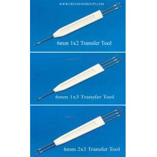 Set of 6mm Transfer Tool 1x2 1x3 2x3 for Silver Reed/Singer/Studio MK70 Empisal HK160 Knitting Machine