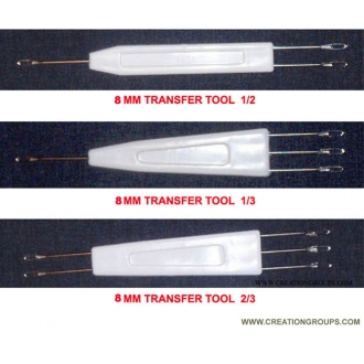 Transfer Tool 8mm 1X2 1X3 2X3 for Studio Singer HK100 SK120 SK140 Bond Corona