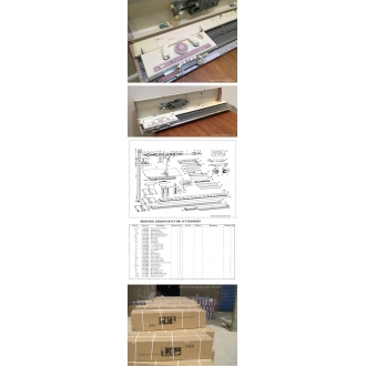 Creative KH260 9mm Bulky Gauge Punch Card Knitting Machine (Brother KH260)