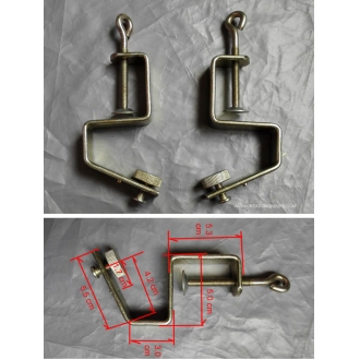 2 Table Clamp for Brother/KnitKing/Creative/Artisan  Knitting Machine KR230 Ribbing Attachment