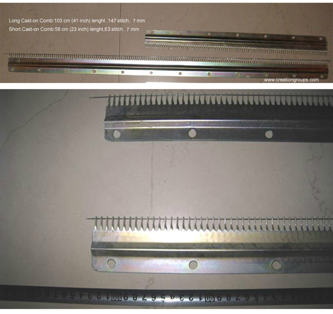 Claw Weight For Knitting Machine Cast Metal Comb Accessories For