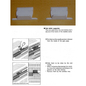 End Stitch Supporter for Brother Ribber KR260 KH260 270 KH230 SK150 SK155 SK890