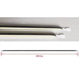2 Sponge Bar Retaining Bar for Brother 9mm KR260 KR230 KH230 & 6mm KH160 KR160