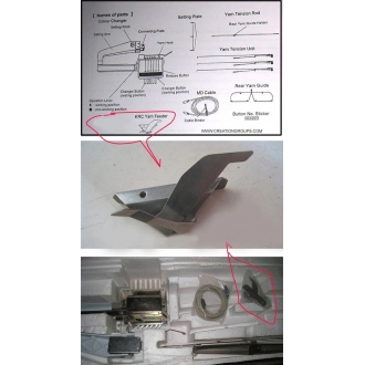 Yarn Feeder of Colour Changer KRC1000E for Brother Knitting Machine KH970 KH868 KH860 KH260 