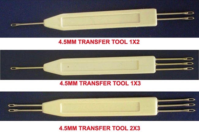 Set of 4.5mm Transfer Tool 1X2 1X3 2X3 for Brother Silver Reed All Standard Gauge Knitting Machine