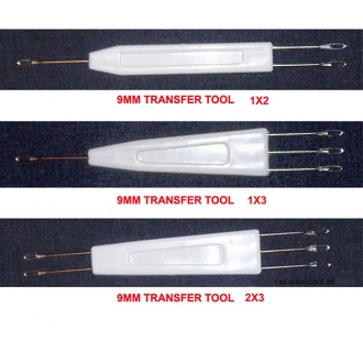 Set of 9mm Transfer Tool 1X2 1X3 2X3 for Silver Reed Brother Bulky Gauge Knitting Machine